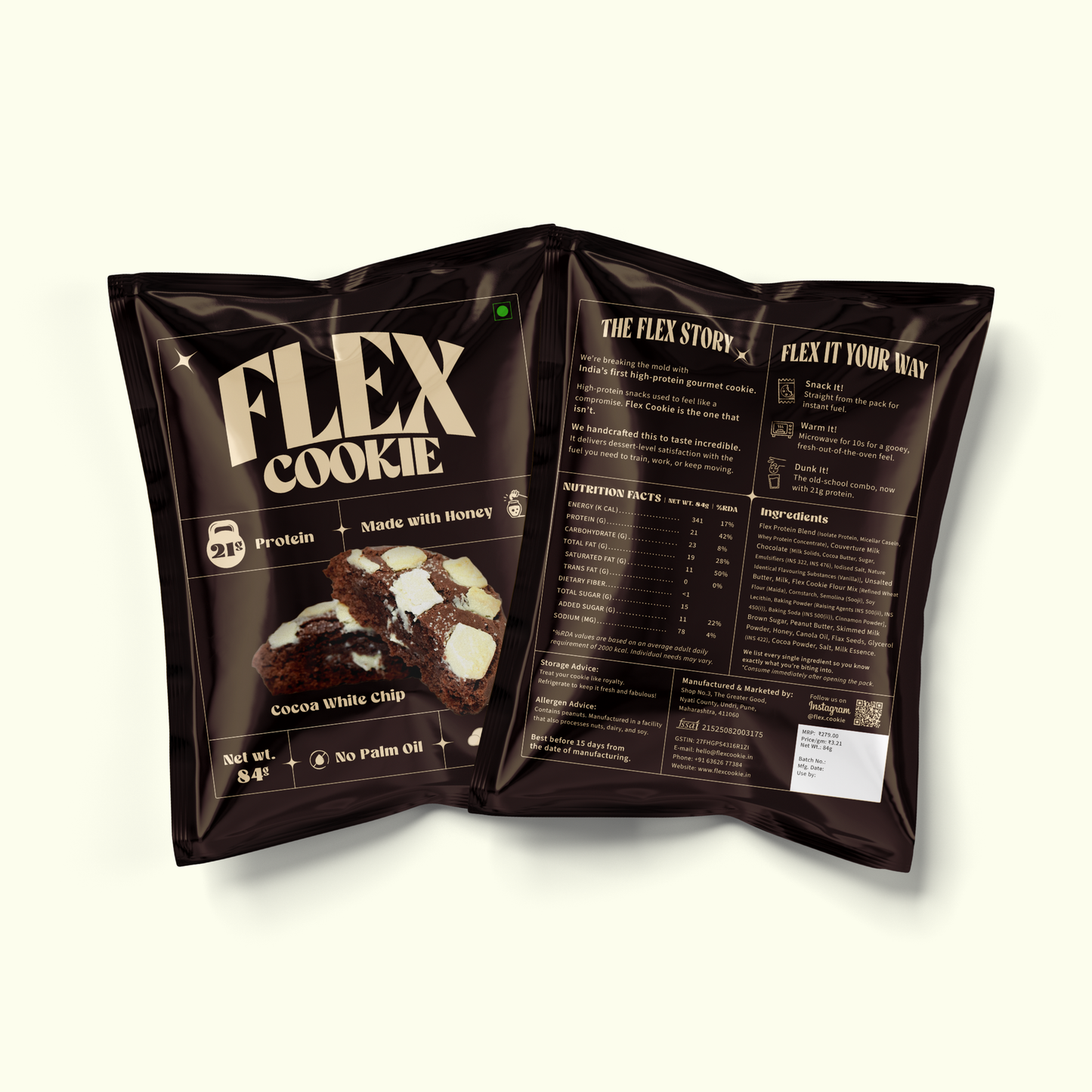 Cocoa White Chip Cookie