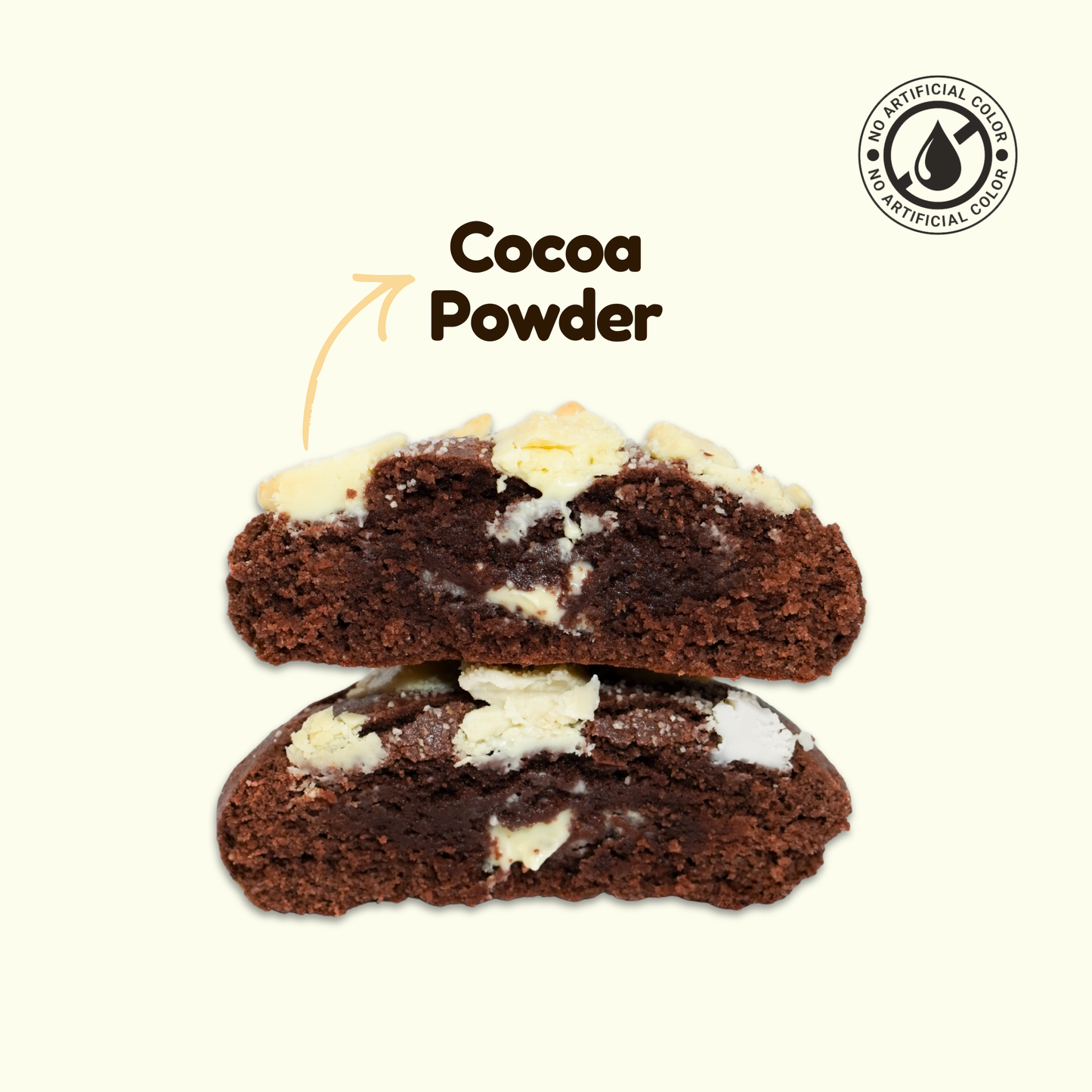 Cocoa White Chip Cookie